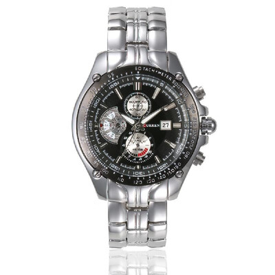 

CURREN 8083 Quartz Watch Business Men Simple Sport Wristwatch Stainless Steel Strap 3ATM Waterproof Fashion Casual Male Watches Re