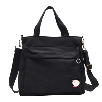 

Baggage Girls Most Canvas Bags Crossing Korean Edition Girls Japanese Ins Girls Hundreds of Leisure Handbags