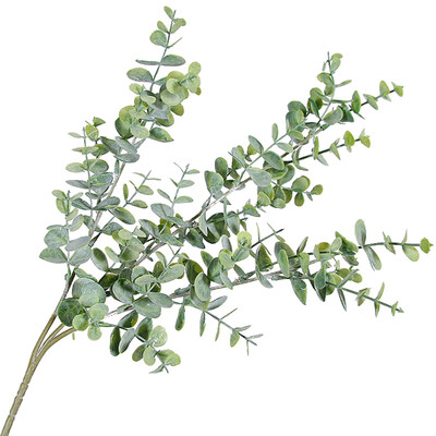 

1Pc Artificial Eucalyptus Leaf 3 Branches Plant for DIY Wedding Party Home Decor