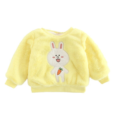 

Babys Cotton Cartoon Round Neck Sweater Cold Winter Keep Warm Print O-Neck Sweater