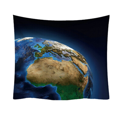 

Toponeto Fashion Tapestry Planet Universe Pattern Style Decorative Tapestry Home Decor