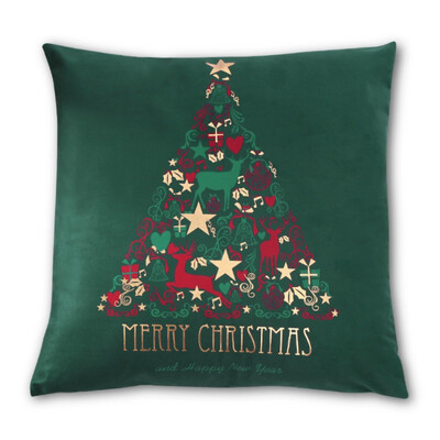 

Christmas Pattern Decorative Pillowcase Throw Pillow Cover Cushion Case Insert Not Included
