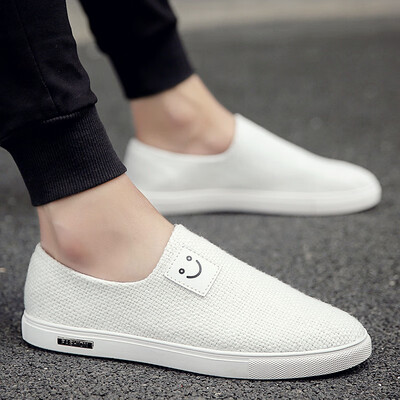 

Summer one foot lazy shoes mens peas tide shoes Korean version of the trend of casual mens shoes breathable old Beijing shoes