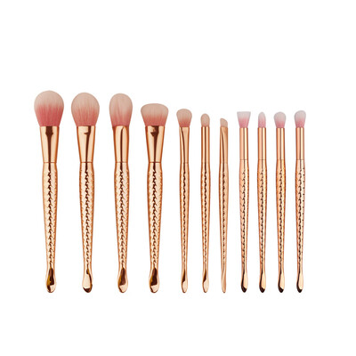 

Toponeto 11PCS Make Up Foundation Eyebrow Eyeliner Blush Cosmetic Concealer Brushes