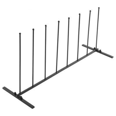 

Greensen Boot Shoe Rack Holder Stand 4 Pairs Boots Storage Standing Organizer in Black