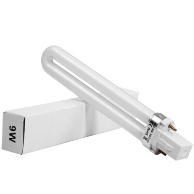 

1pc 9W UV Lamp Light For Nail Art Dryer Curing Lamp Replacement U-shaped Lamp Bulb Tube Nail Art Supplies