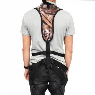 

Greensen Full Body Adjustable Hunting Safety Belt Working at Height Protective Camouflage Harness Rope