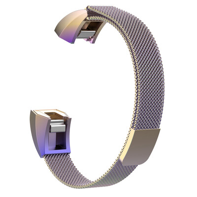 

〖Follure〗Milanese Magnetic Loop Stainless Steel Smart Watch Band For Fitbit Ace 65-99