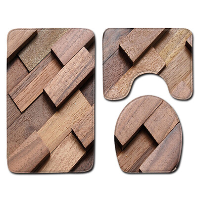 

〖Follure〗3pcs Non-Slip Bath Mat Bathroom Kitchen Carpet Doormats Decor