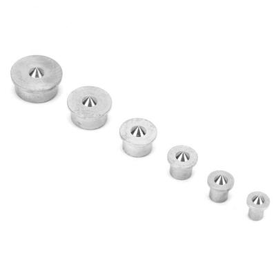 

Greensen 6pcs Dowel&Tenon Center Points Pin Woodworking 4mm to 12mm Tenon Center Set