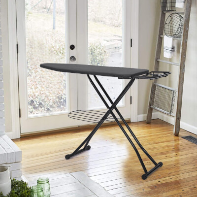

Gobestart 48x15 Home Ironing Board 4 Leg Foldable Adjustable Board With Cover