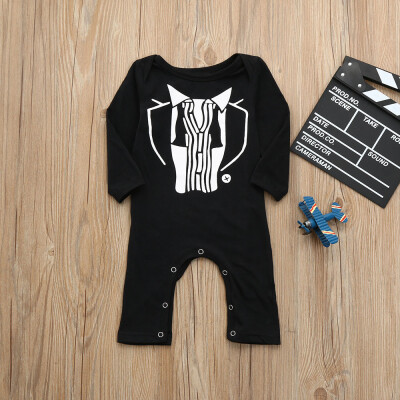 

Infant Toddler Baby Boys Girls Suit Print Romper Jumpsuit Outfits Clothes