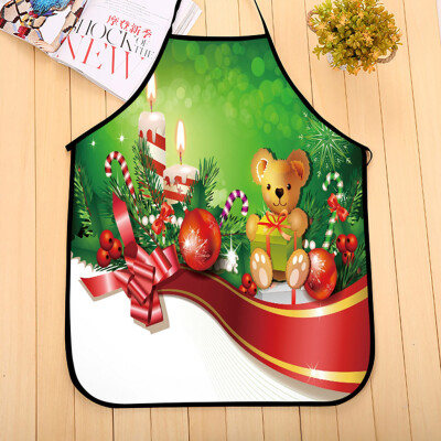 

Siaonvr Christmas Decoration Waterproof Apron Kitchen Aprons Dinner Party Apron