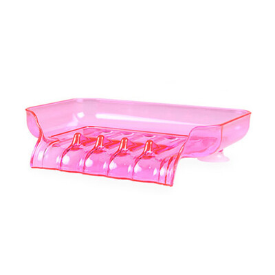 

Bathroom plastic soap dish Drainage Design Can Keep The Soap Dry Perfect for Gift Travel&Storage