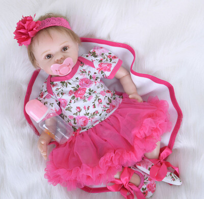 

YIWULAXmas Newborn Baby Dolls Soft Silicone Vinyl Realistic Dolls Reborn Baby Dolls