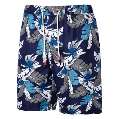 

Gobestart Mens Summer New Style Fashion Printed Beach Pants And Shorts Comfortable Short