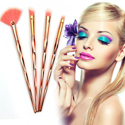 

〖Follure〗4 Pcs Beauty Makeup Brushes Set Advanced Beauty Cosmetic Set Tools