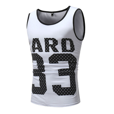 

Men\s Fashion Digital 33 Print Casual Vest
