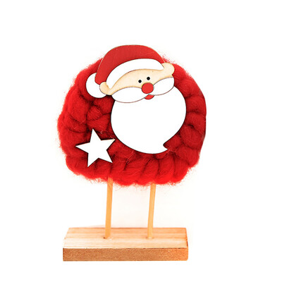 

Tailored Wool Felt Santa snowman Xmas The Mall Show Ornaments Christmas Home Decors