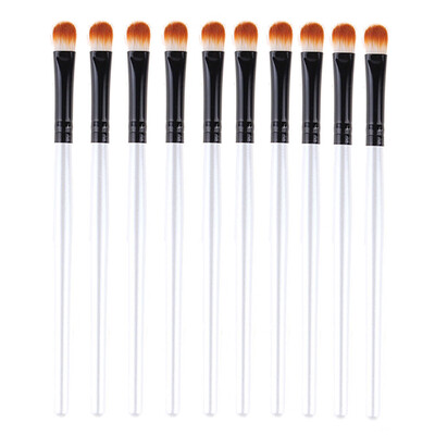 

Toponeto 10Pcs Makeup Cosmetic Tool Eyeshadow Eye Contour Powder Foundation Blending Brus
