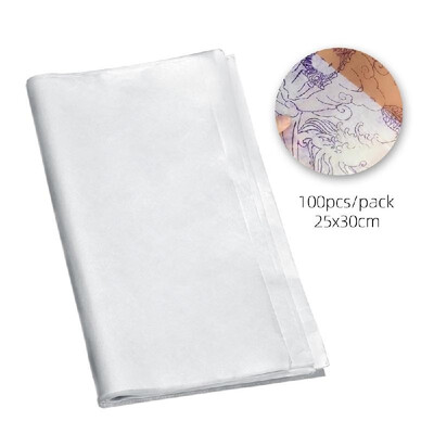 

100 Pcs Translucent Tracing Paper Drafting Vellum Paper Carbon Graphite Paper for Tattoo & Wood Carving&Tracing