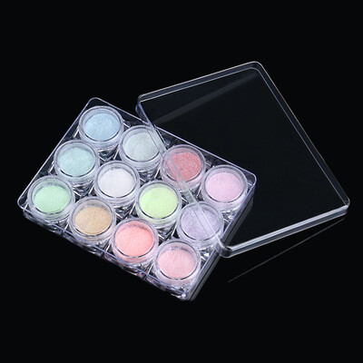 

Toponeto 12 ColorSet Icing Confectionery Color Powder Nail Art Decoration