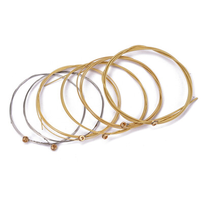 

Acoustic Guitar String Silver Pure Strigning 6PCS