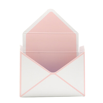 

Romantic Envelope Flower Paper Holder Box Bouquet Florist Pack New