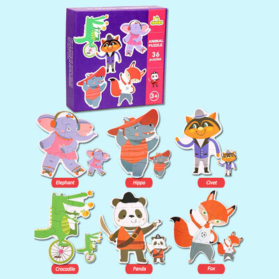 

Tailored Education Toys Infant Baby Kids Card Matching Jigsaw Puzzle Cognitive Learning