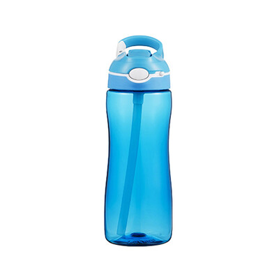 

Water Bottle with Straw Portable Sports Water Cup 750ml for Outdoor Travel Sports Camping