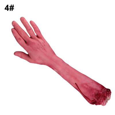 

Scary Bloody Fake Hand Foot Finger Brain Heart Halloween Party Horror Props