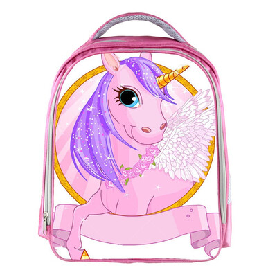 

Unicorn Cartoon Primary School Girl School Bag 1-2-3 Grade Student Backpack Comfortable Shoulder Bag