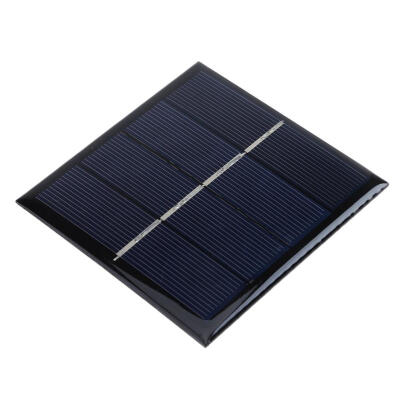

Portable 1W 2V Solar Power Battery Charger Panel for 2 12V AA Batteries