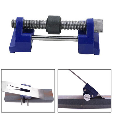 

Métal Rodage Gabarit De Guide pour Affûtage Ciseau À Bois Rabot Acier LameBleu
