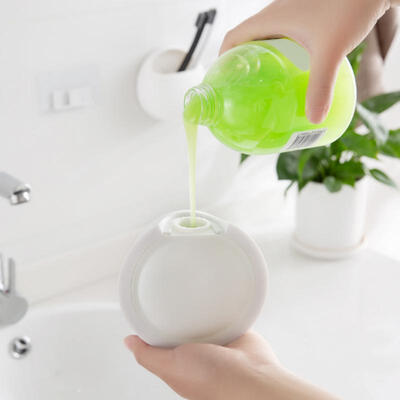 

Greensen Manual Punch-free Soap Dispenser Wall Mounted Soap Liquid Dispenser Hand Sanitizer Container