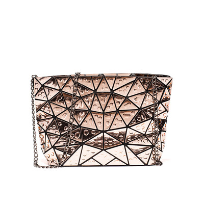 

LOVEVOOK women crossbody bags 2019 foldable messenger bag with retro for lasies shoulder bag geometric bag Laser water droplets