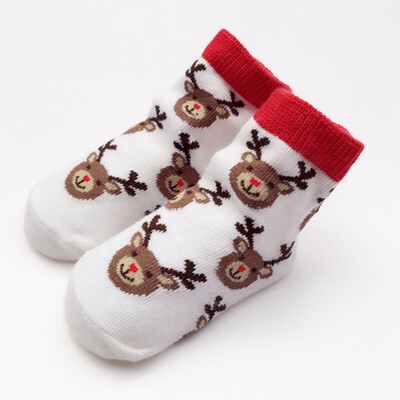 

Kids Boy Girl Winter Baby Socks Hot Sale Newborn Baby Santa Claus Socks