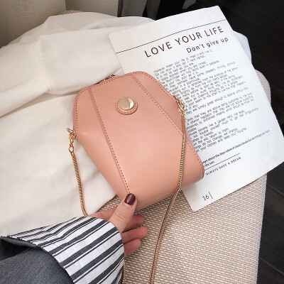 

New small bag handbags new 2019 Korean version of the simple shoulder bag fashion Messenger bag small change mobile phone bag