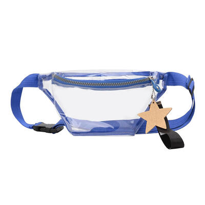 

Fashion PVC Transparent Fanny Pack Women Waist Bags Shoulder Messenger Bags