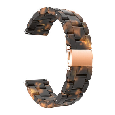 

Galaxy Watch Acetate Strap 22mm Universal Milan Ring With Adjustable Stainless Steel Strap for Samsung