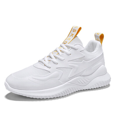 

White shoes casual sports shoes mens shoes trend running shoes