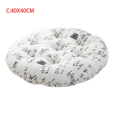 

Gobestart Chair Cushion Round Cotton Upholstery Soft Padded Cushion Pad Office Home Or Car Seat Cushion