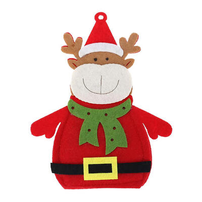 

Christmas Party Home Non-Woven Fabric Cartoon Tablewear Knife Fork Cover