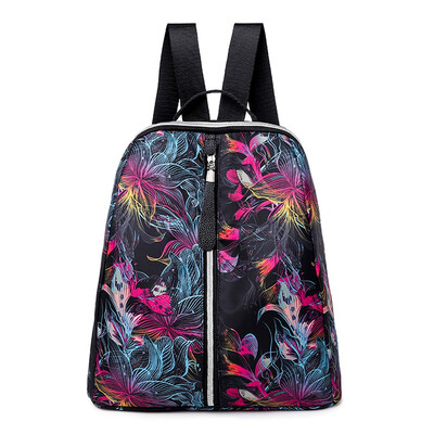 

Tailored Women Ladies Fashion Graffiti Fish Space Handbag Totes Shoulder Backpacks Bags