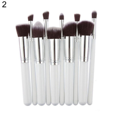 

10Pcs Professional Eyebrow Eyelash Lip Make Up Brushes Beauty Cosmetic Tools