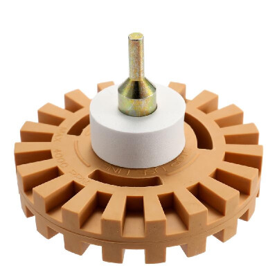 

Rubber Universal Eraser Wheel Strip Off Wheel Pinstripe Double Sided Adhesive Vinyl Decal Graphic Removal Tool Repairing Tool