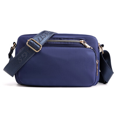 

Womens Bag Chao Multi-Layer Bag Single Shoulder Straddle Bag Mini Waterproof Nylon Oxford Bag Mothers Bag