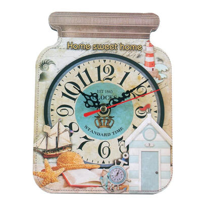 

Greensen Vintage Style Silent Wall Number Clock for Bedroom Living Room DecorationVintage Wall Clock Vintage Bottle Clock