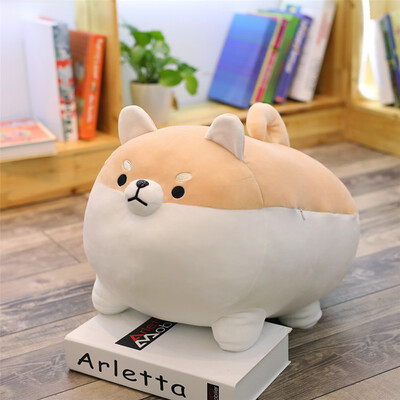 

Gobestart Anime Shiba Inu Plush Stuffed Sotf Pillow Doll Cartoon Doggo Cute Shiba Soft Toy