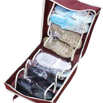 

Siaonvr Portable Shoes Travel Storage Bag Organizer Tote Luggage Carry Pouch Holder BK